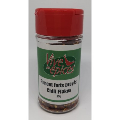 Piments forts broyés 25g